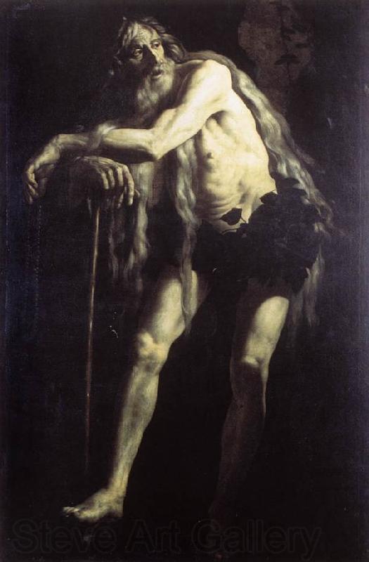 CARACCIOLO, Giovanni Battista St Onophrius fg Spain oil painting art